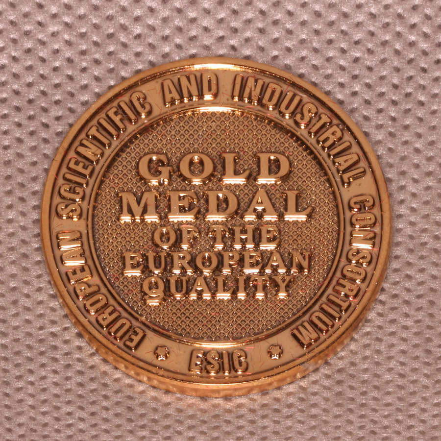 Gold medal of the european quality